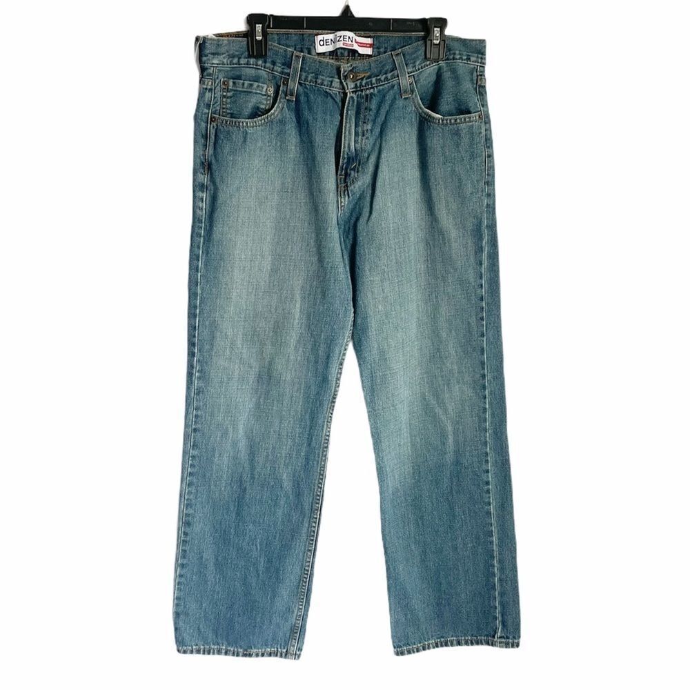 Levi’s Denizen Straight Fit Medium Wash Men’s Jeans W34 L32